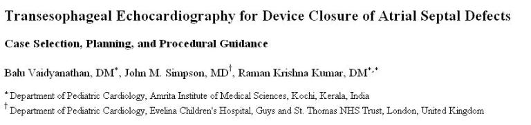The six delicate rims that hold the ASD device together ! | Dr.S ...