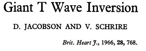 Gigantic Wave Inversion giant t wave inversion | Dr.S.Venkatesan MD