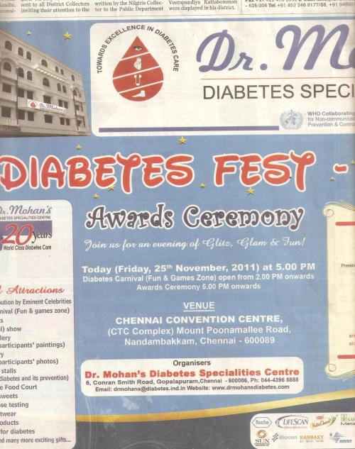 Diabetes carnival