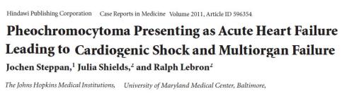 pheochromocytoma and dcm dilated cardiomyopathy .catecholamine induced dcm tachycardiac adrenal cardiomyopathy
