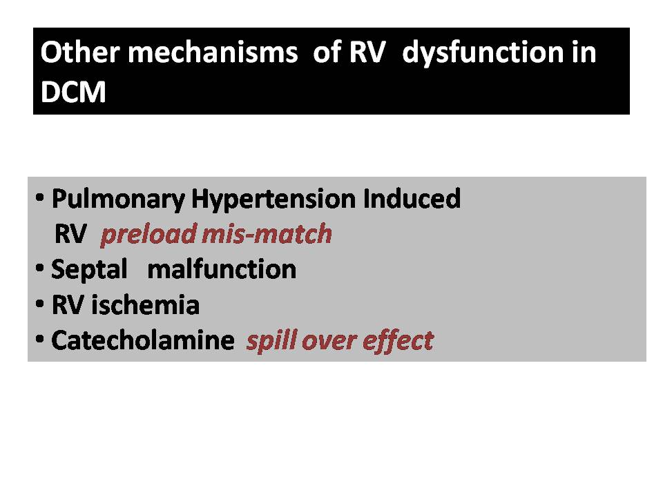 Dsign Rv Dysfunction 01 | December | 2012 | Dr.S.Venkatesan MD