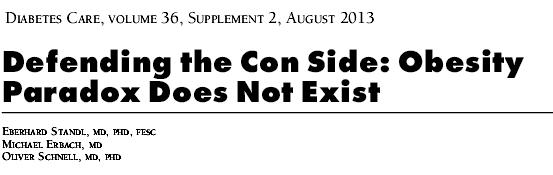 obesity pardox does it exist
