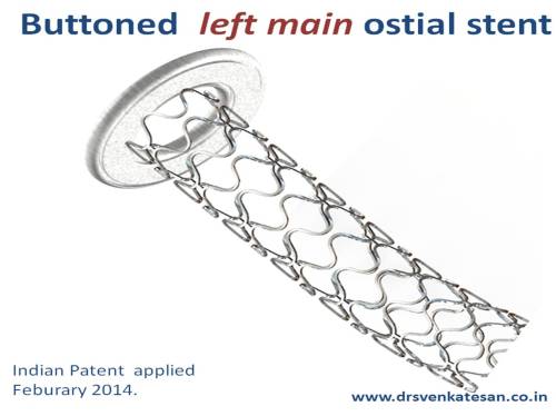 left main ostial coronary stent drsvenkatesan