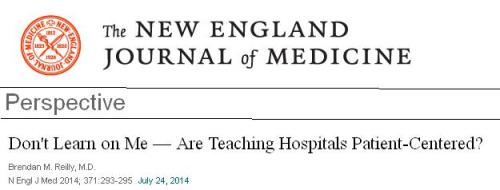 Super specialist tertiary care hospital NEJM