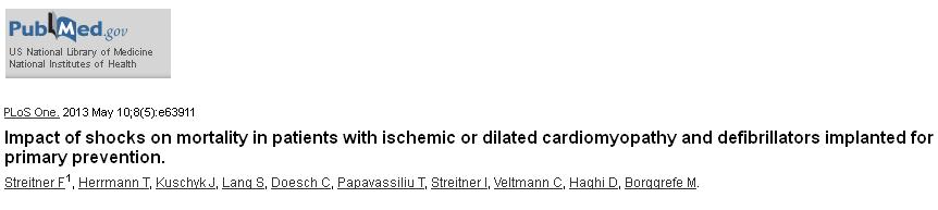ICD appropriate and inappropriate shocks