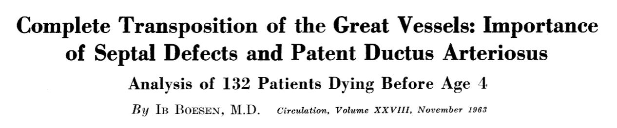 pda in dtga ductus ductal flow in tga