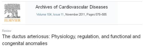 Review article on pda ductus patent ductus